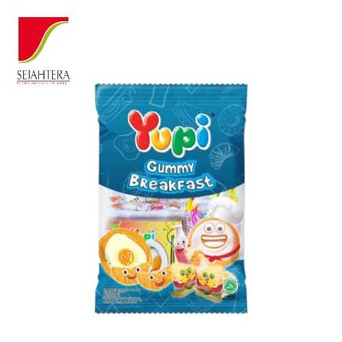 

Yupi Gummy Candy Breakfast 92g – Camilan Jelly Rasa Buah, Bentuk Kreatif & Seru