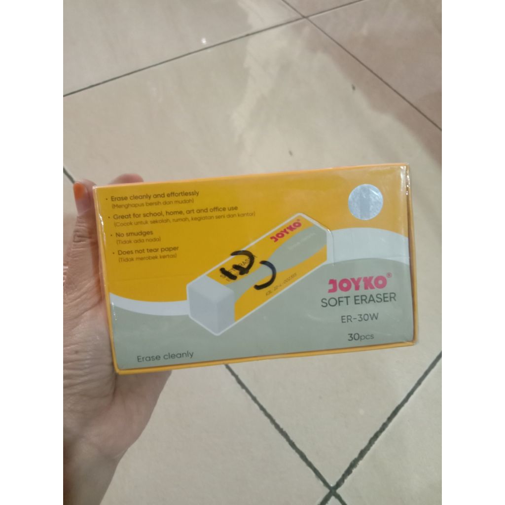 

Penghapus Joyko isi 30 pcs