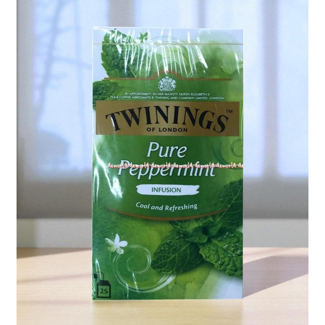 

Twinings Pure Peppermint Infusion 25bag Cool And Refreshing Teh Herbal Twining Import Teh Rasa Miny Twinning