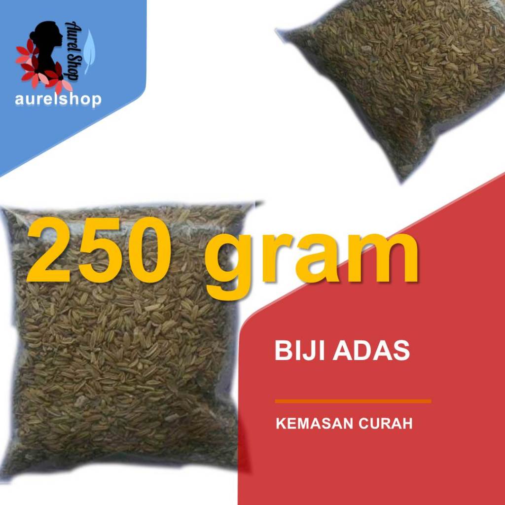 

250 gram Biji Adas / Fennel Seeds