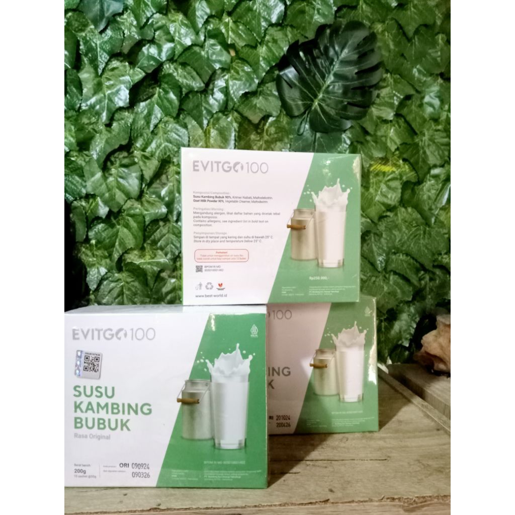 

SUSU EVITGO100. ORGINAL 1BOX ISI 10 SHACET