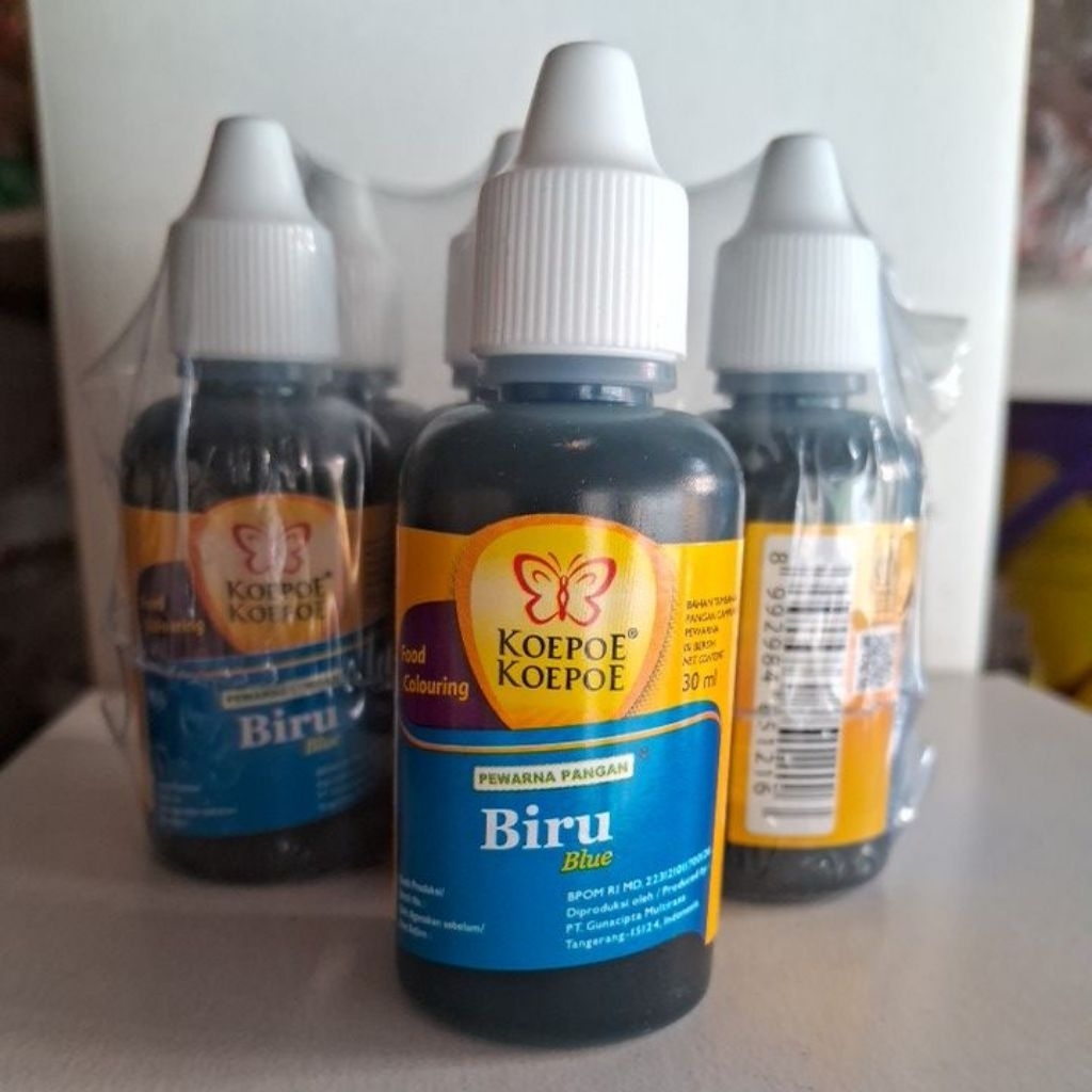 

KOEPOE KOEPOE PEWARNA MAKANAN / FOOD COLOURING WARNA BIRU (BLUE) 30ML
