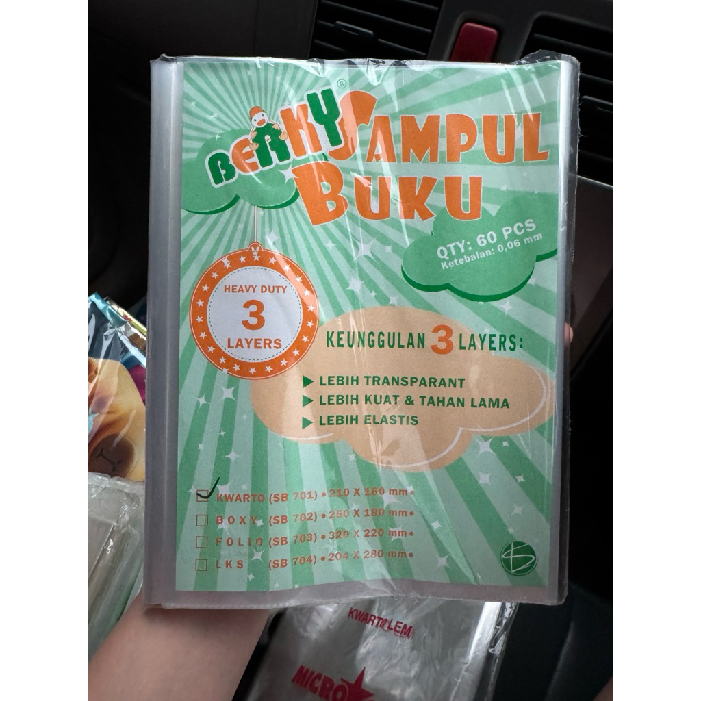 

Sampul Berky Buku tulis