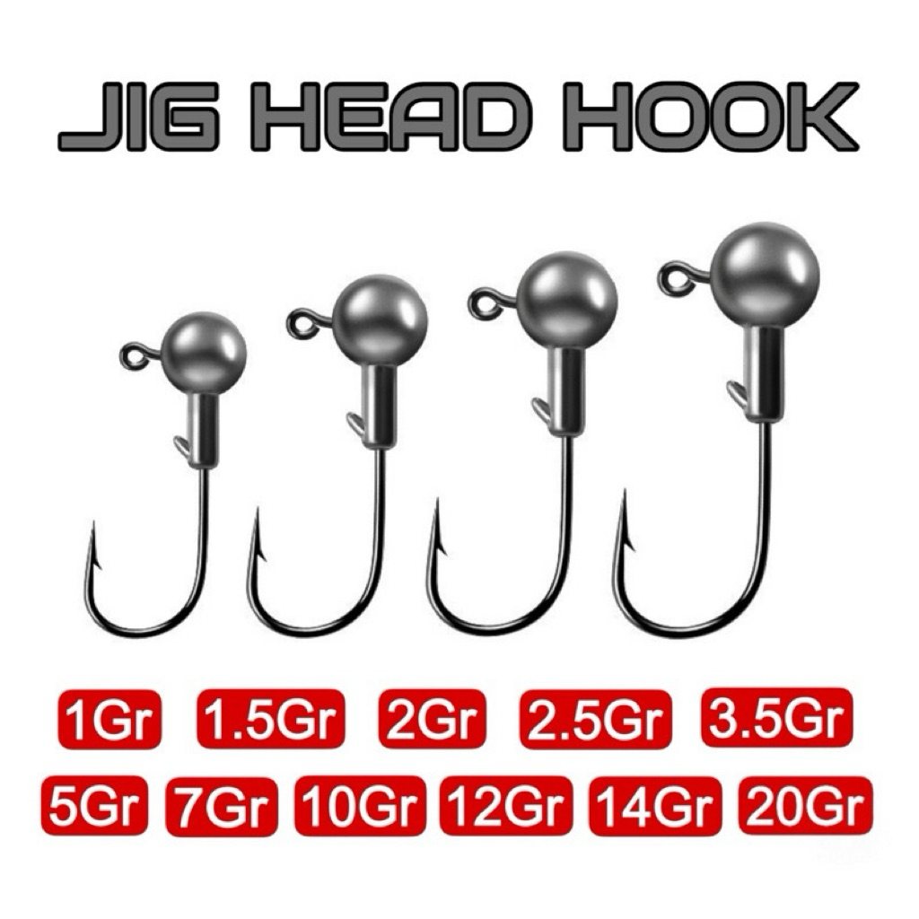 KAIL JIG HEAD SOFT LURE HOOK