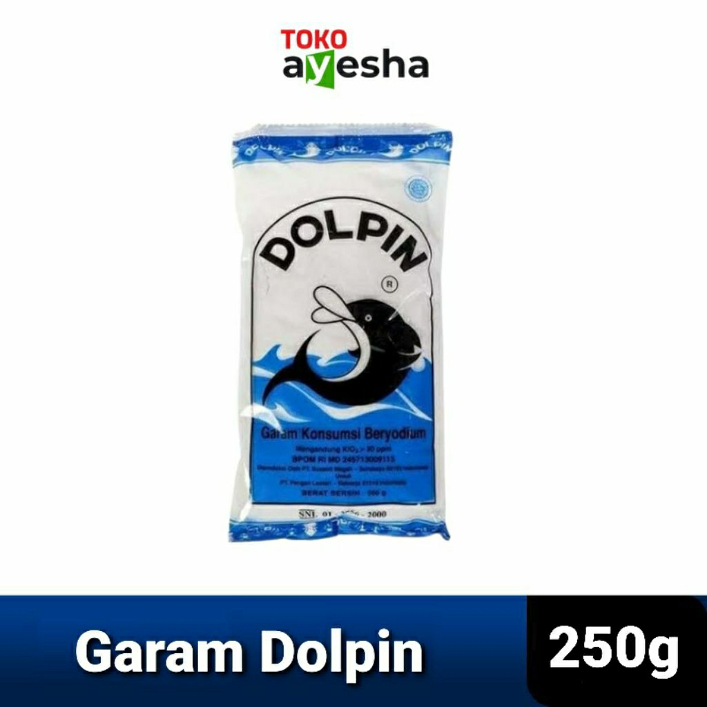 

Garam Dolpin Kemasan 250 gr
