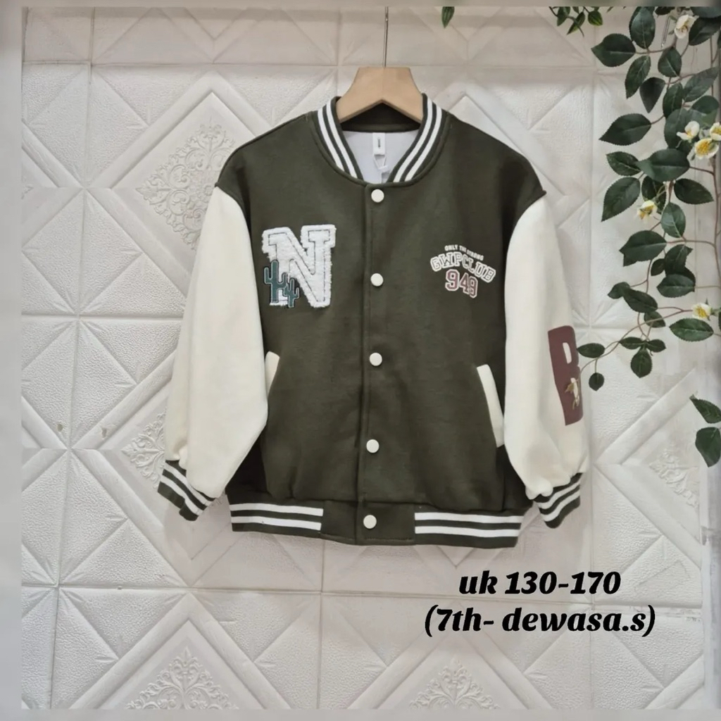 Coat Bomber Anak Tanggung Import Premium