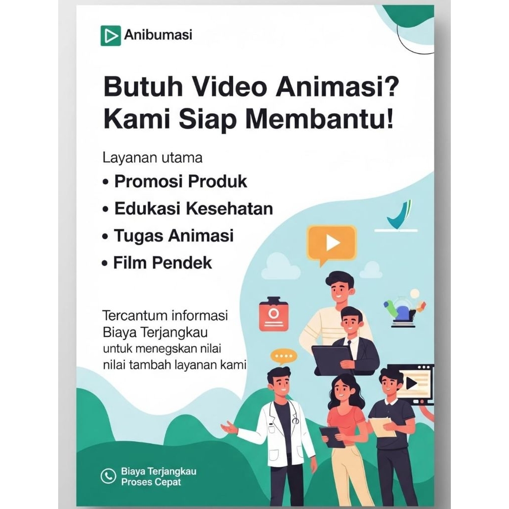 Jasa pembuatan video animasi