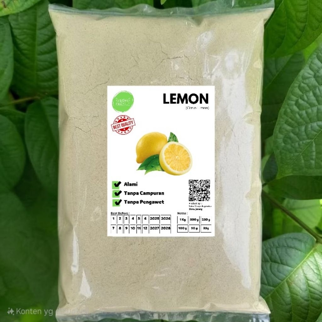 

Lemon Bubuk Isi 1 Kg