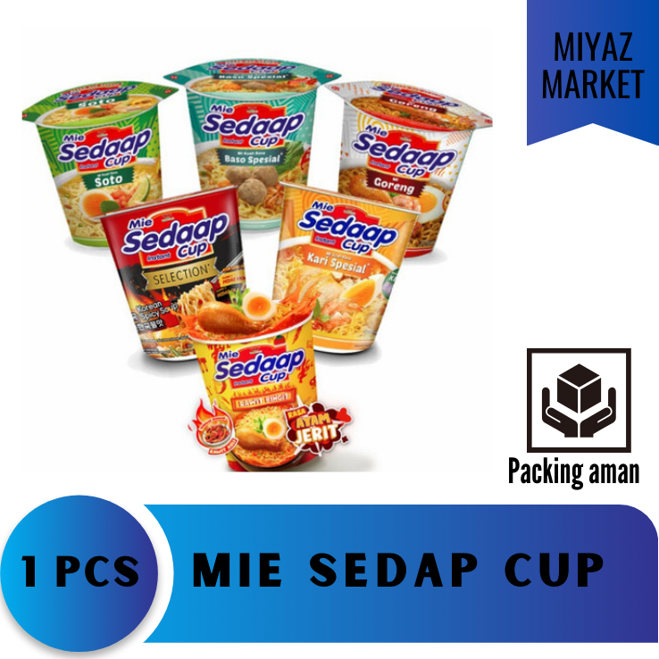 

❤MIYAZMARKET❤ Mie Sedaap Cup / Mie Sedaap Gelas / Sedap Cup Gelas