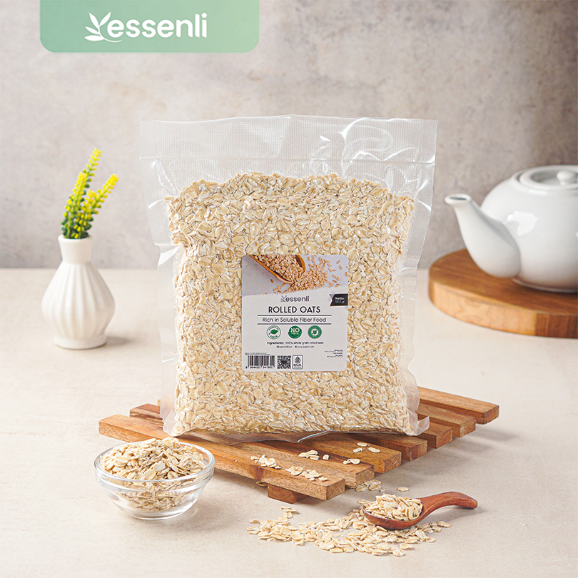 

ESSENLI Organic Rolled Oat 500gr / Instan Oat 500gr