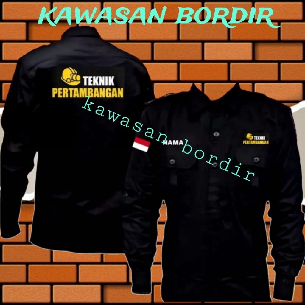 Terbaru kemeja Teknik pertambangan seragam teknik pertambangan baju teknik pertambangan pdh teknik p