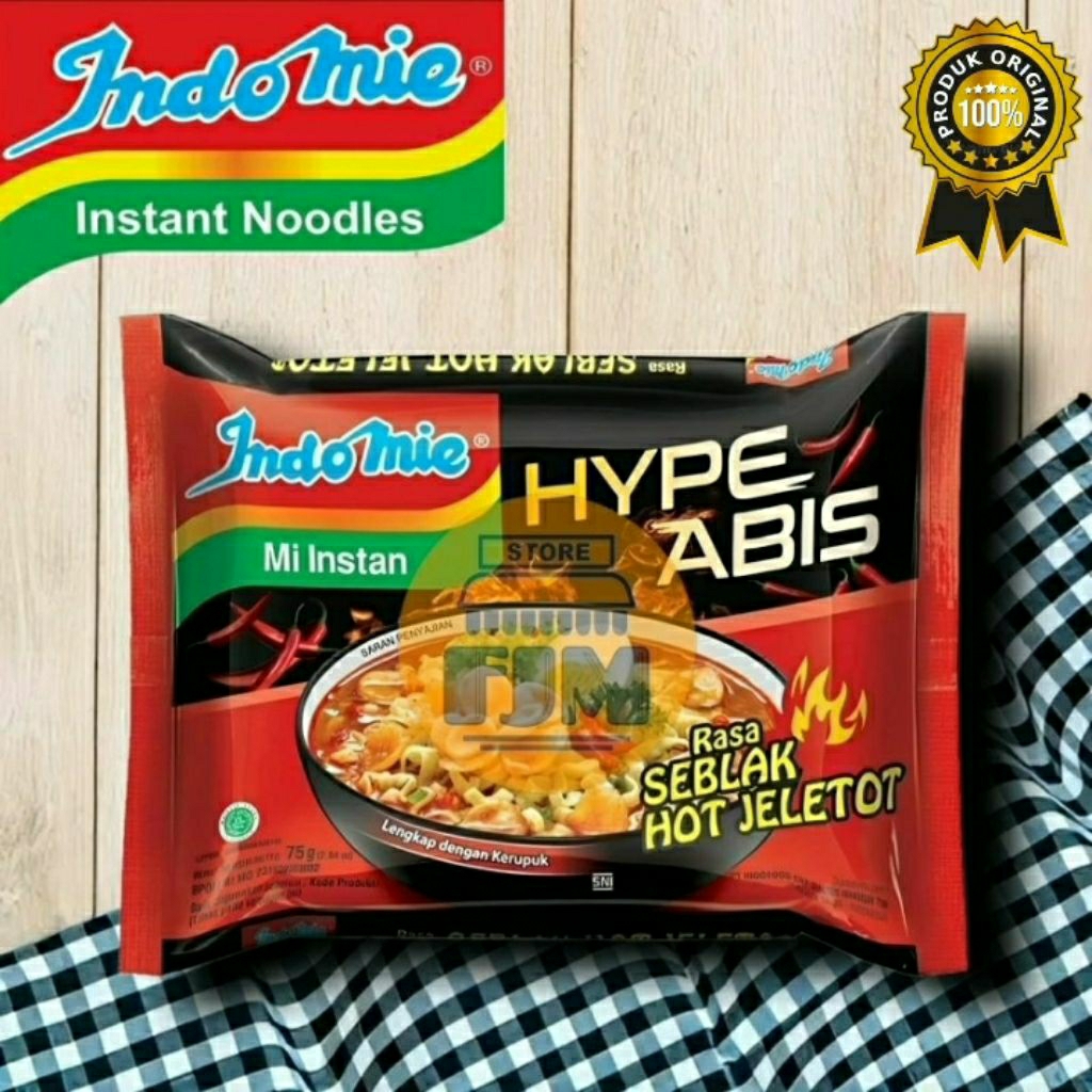 

Indomie kuah seblak super mantap 1 pcs !! packing aman plus bubble wrap