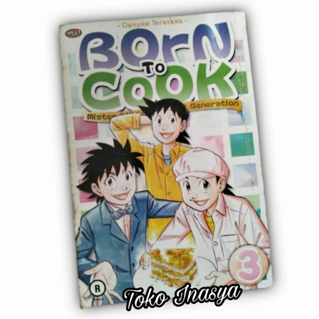 MANGA / KOMIK BORN TO COOK (BY DAISUKE TERASAWA) ORIGINAL