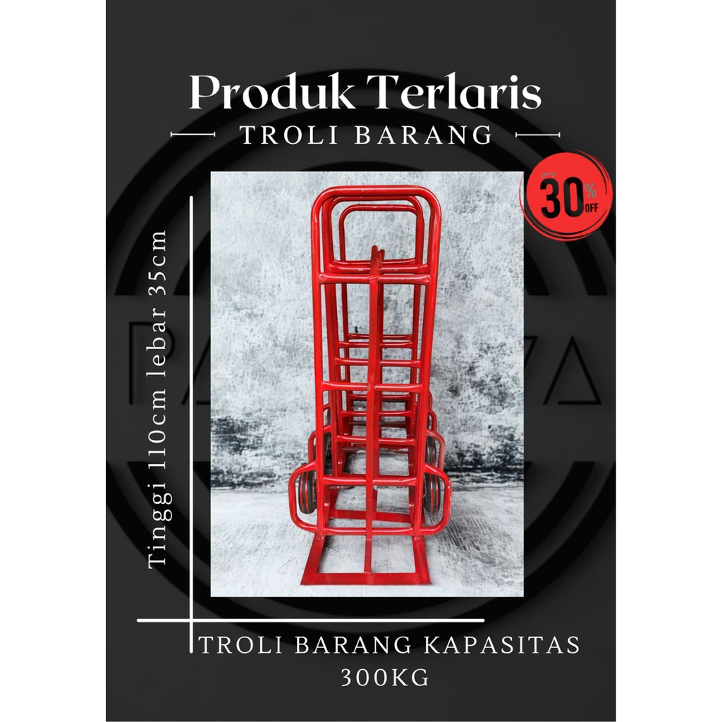 TROLI BARANG KAPASITAS 300KG