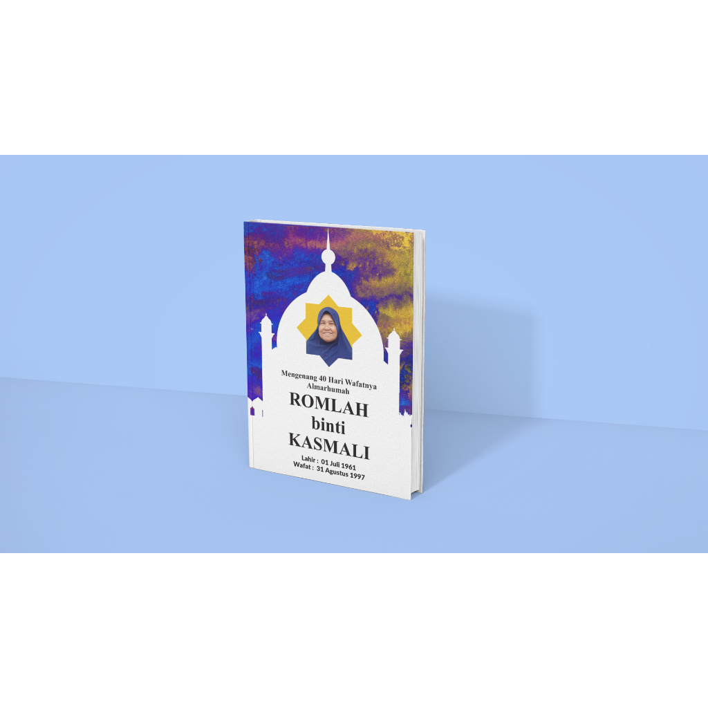 Buku Yasin & Tahlil 40 Hari 100 Hari 1000 Hari Custom Cover