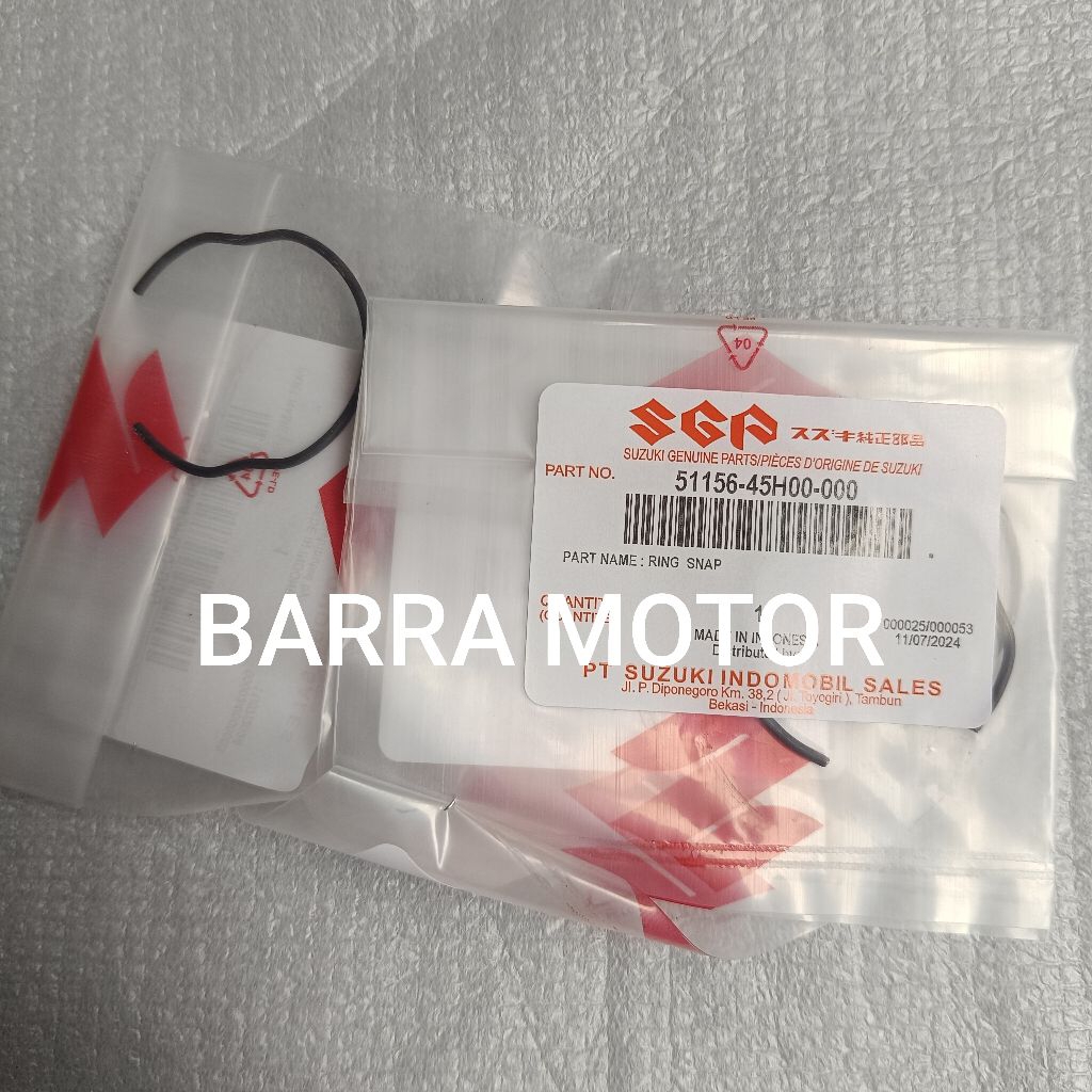Ring Snap Snapring Tahanan Seal Shock Depan Satria Fu Karbu Original SGP