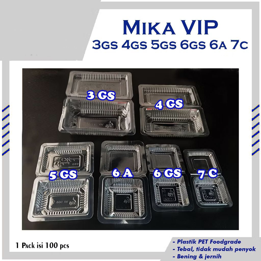 [HARGA 1 KARTON] Mika VIP 3GS, 4GS, 5GS, 6GS, 7C, 6A