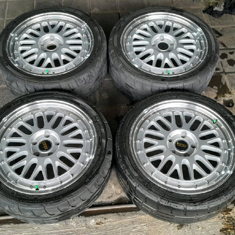 VELG MOBIL BEKAS BBS LM R18 PCD 5X114,3 PLUS BAN SX2 235 40 UNTUK CAMRY CIVIC ACCORD DLL
