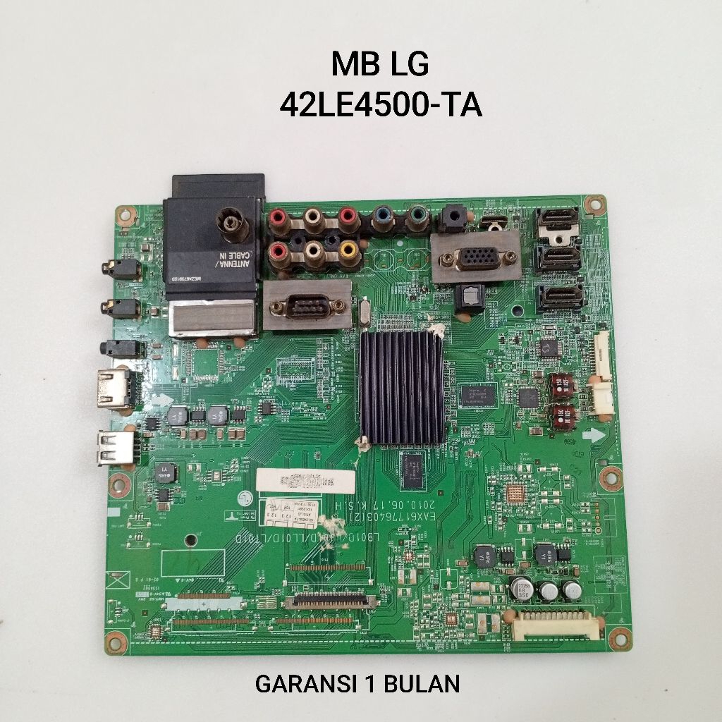 MAINBOARD TV LG 42LE4500-TA MB MOTHERBOARD MESIN TV LG