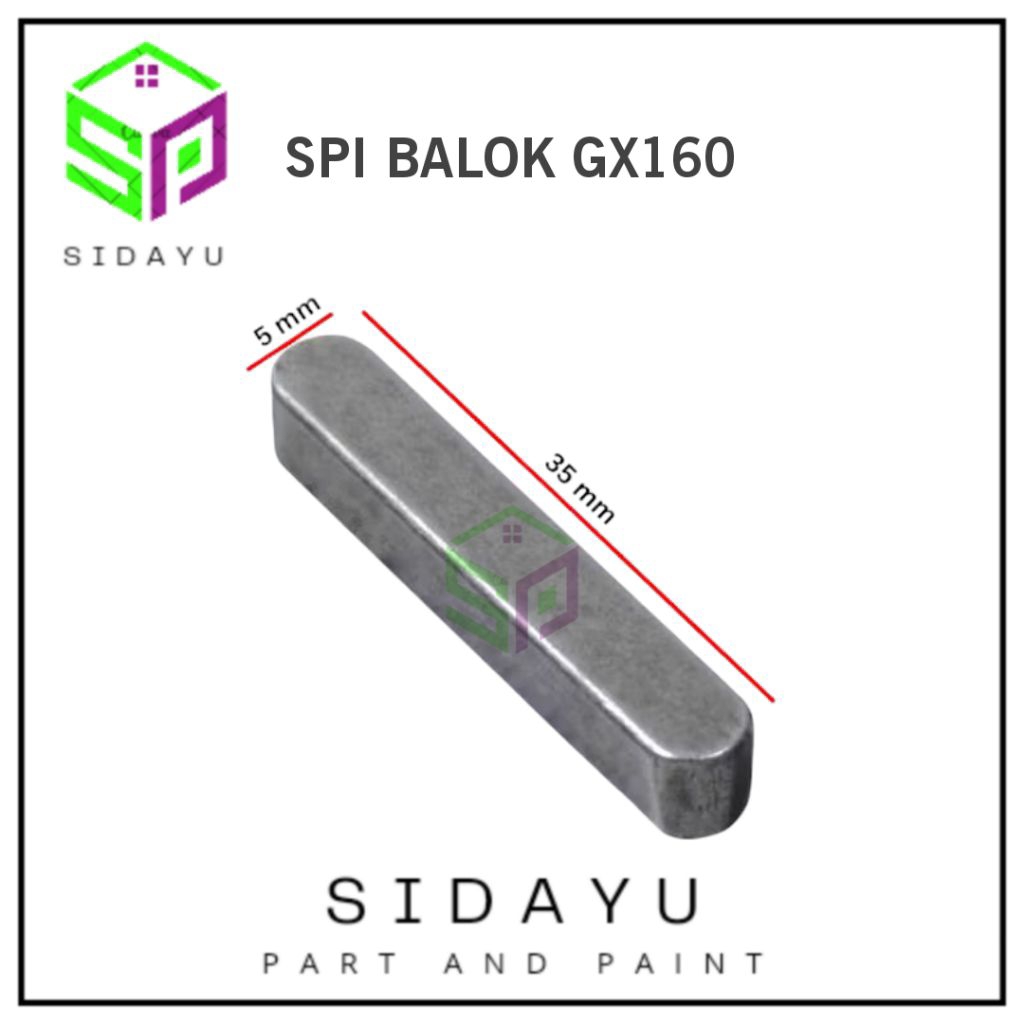 Spi Sepi Balok Pengunci GX160