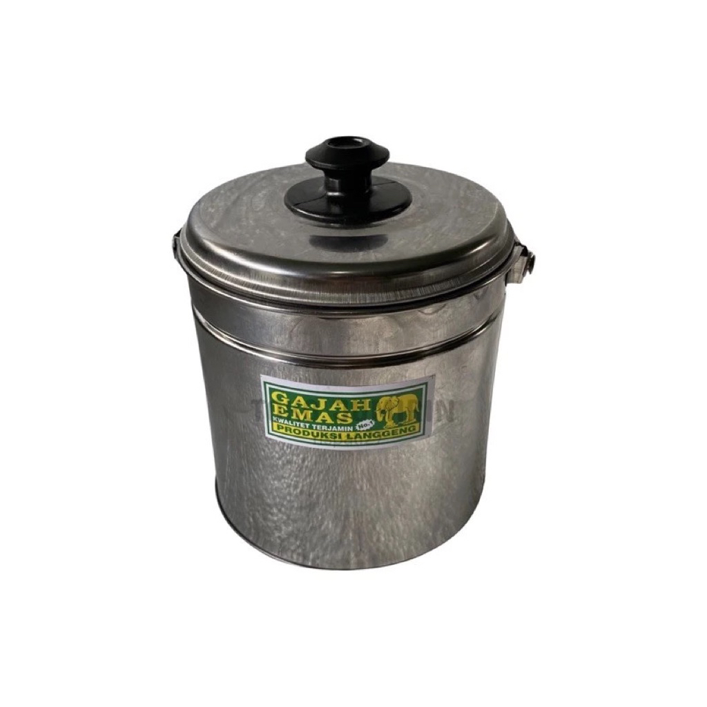 Rantang Tunggal Merek Gajah / Rantang Stainless Steel / Rantang Tunggal Tebal Dan Kuat / Rantang Sot