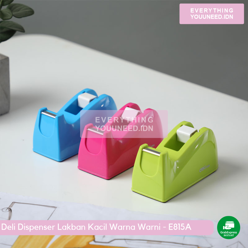 

Deli Tape Dispenser | Dispenser Lakban Kacil Warna Warni - E815A