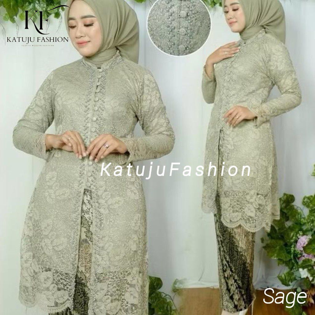 Set wisuda tunik payet - Set kebaya wisuda mewah - Set kebaya wisuda modern -Set kebaya pesta - Set 