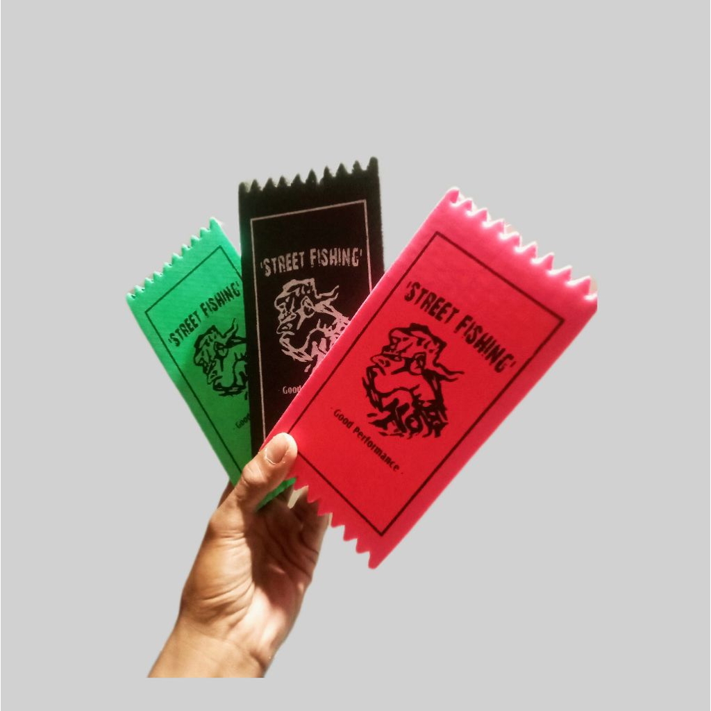 Busa Eva paket hemat 3 pcs, tempat gulungan rangkaian mata kail pancing