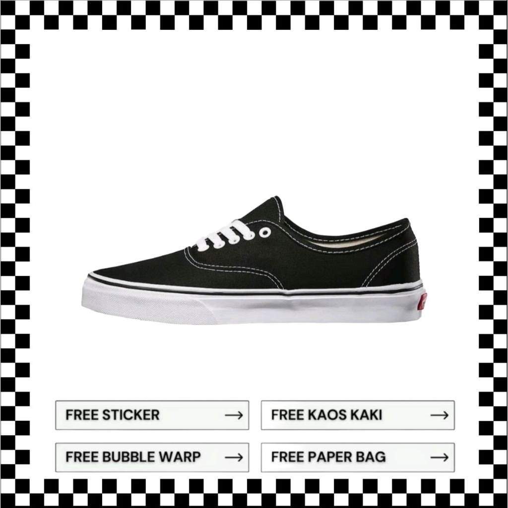 Sepatu Vans Authentic Resmi Original 100%