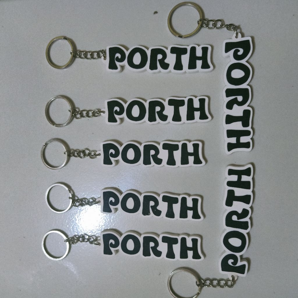 gantungan kunci karet custom