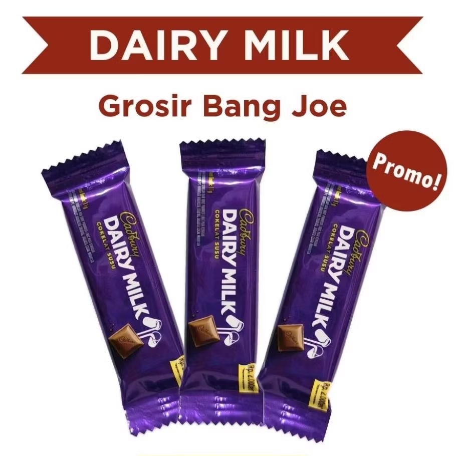 

Cadbury Dairy Milk (11 Gram) Coklat Dairy Milk Promo