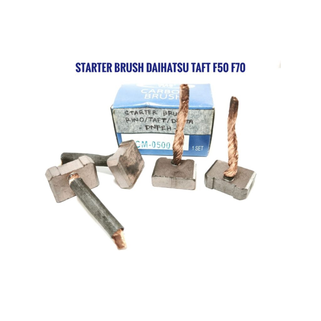 Starter Brush Daihatsu Taft F50 F70 Carbon Brush Dinamo Starter Daihatsu Taft F-50 F-70 Merk IKAR IC