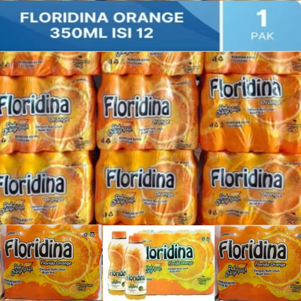 

minuman Floridina minuman bikin seger buat nongkrong350ml1karton12pcs
