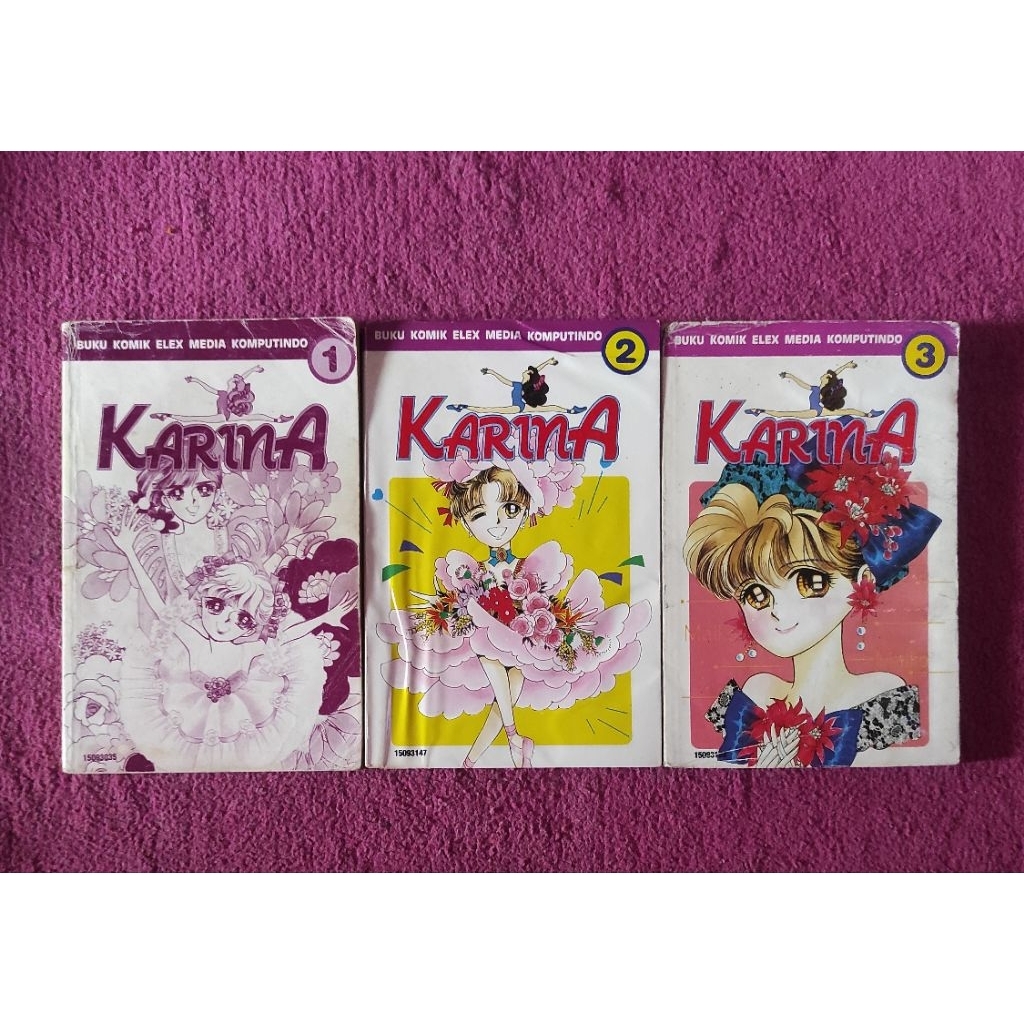 Komik Karina 1-3 tamat (Kimiko Uehara)