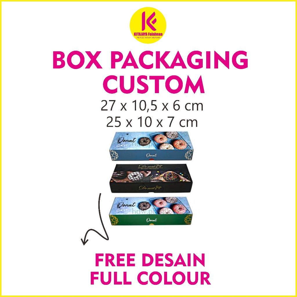 

(FREE DESAIN) CUSTOM BOX 27x10,5x7 cm | 25x10x7 cm