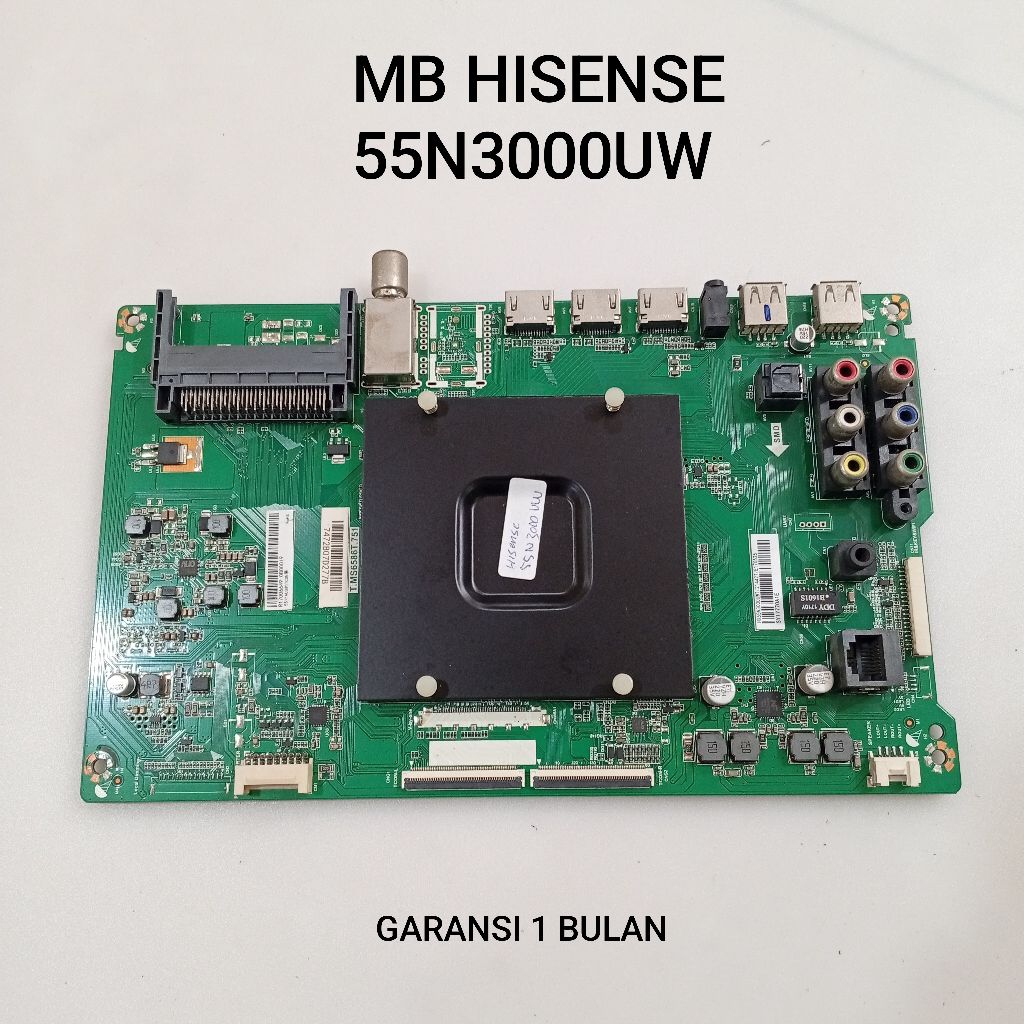 MAINBOARD TV HISENSE 55N3000UW MB MOTHERBOARD MESIN TV HISENSE