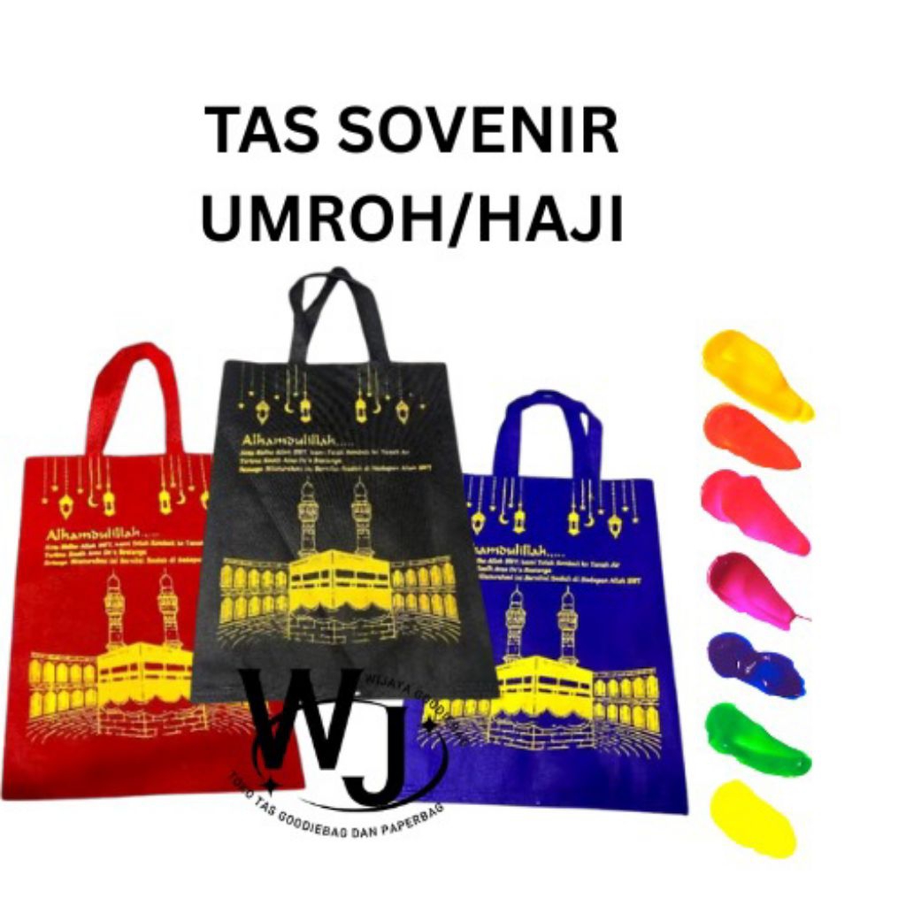 

Tas souvenir Oleh Oleh Haji / Umroh isi 12pcs