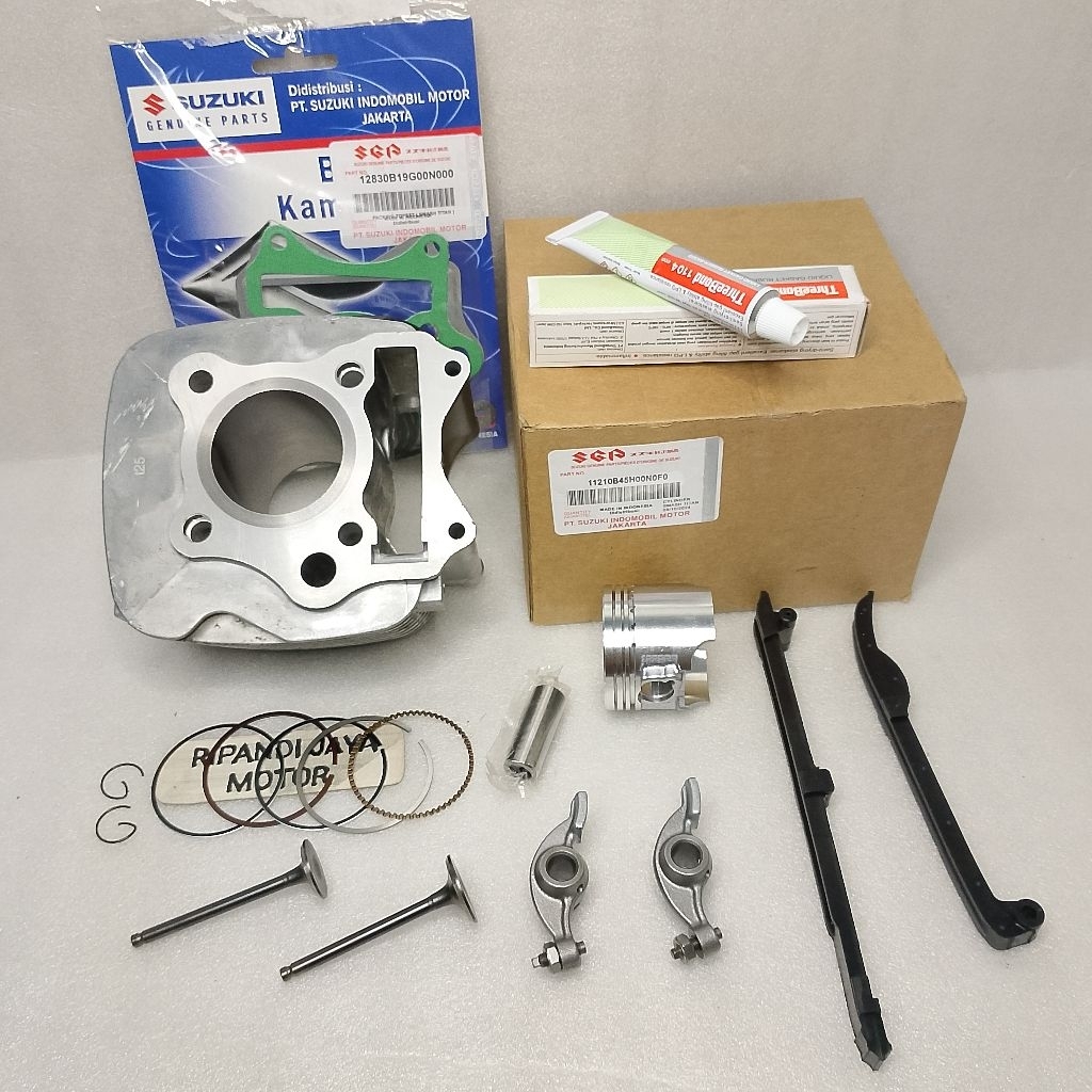 PAKET BLOK SEHER KOMPLIT SMASH TITAN 110, 6 AITEM