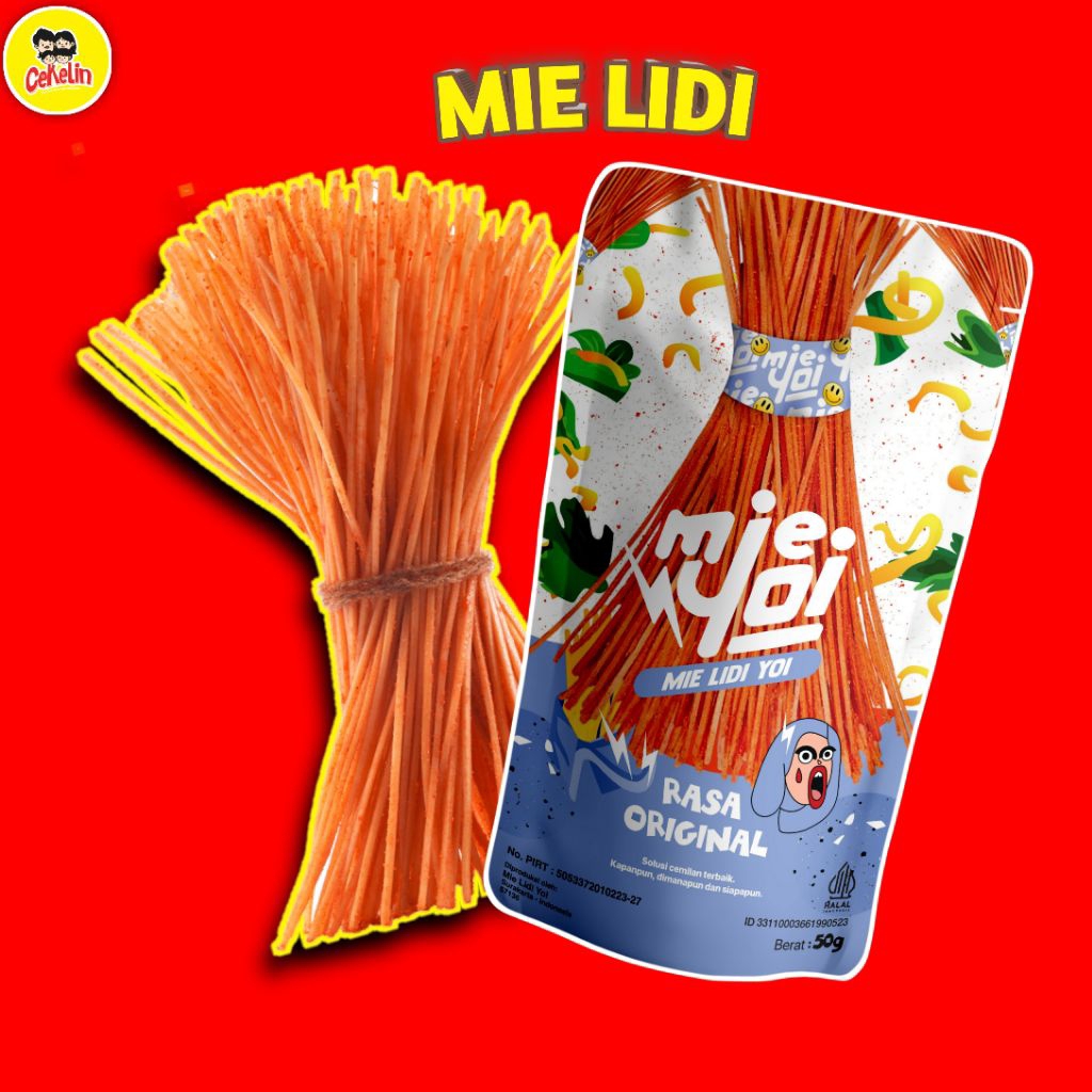 

Mie Lidi Yoi Snack Anti-Mainstream yang Bikin Heboh!