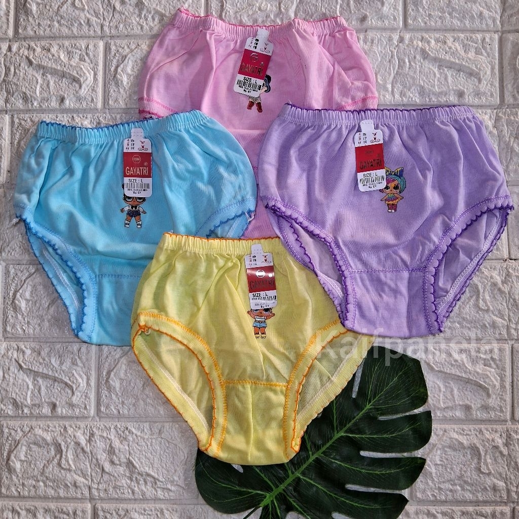 celana dalam anak cewek gayatri umur 0-6 tahun