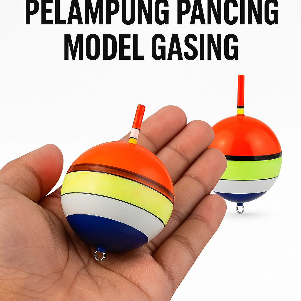 Pelampung Gasing Bahan Kayu Murah Jual Per biji