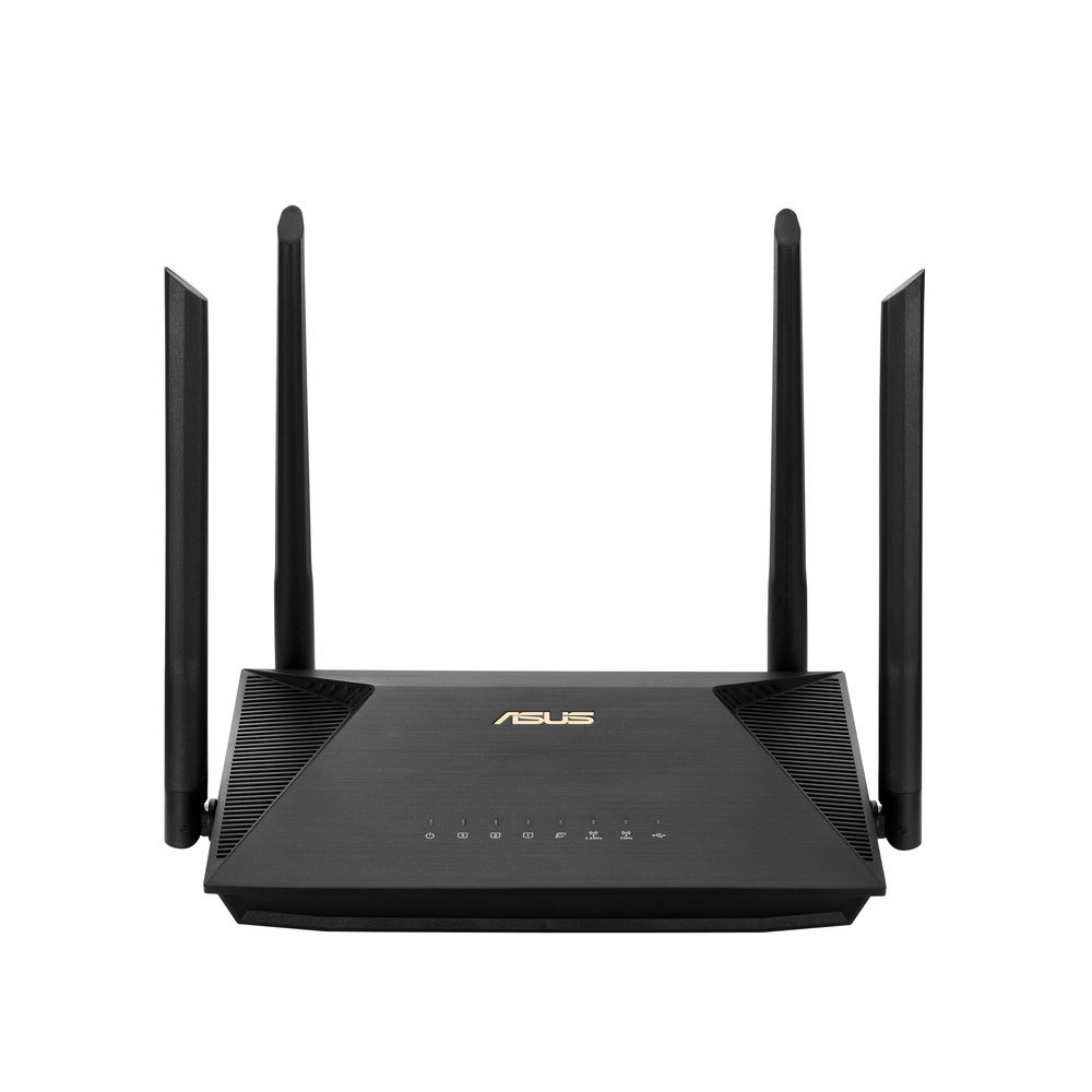 ASUS RT-AX53U Router AX1800 Dual Band WiFi 6 OpenWrt Load Balance Autologin WMS Wifi.id Seamless