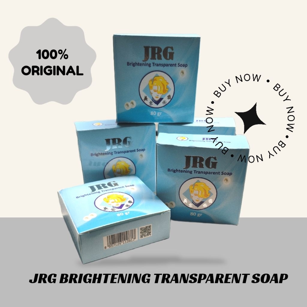 JRG Brightening Transparent Soap (BPOM)