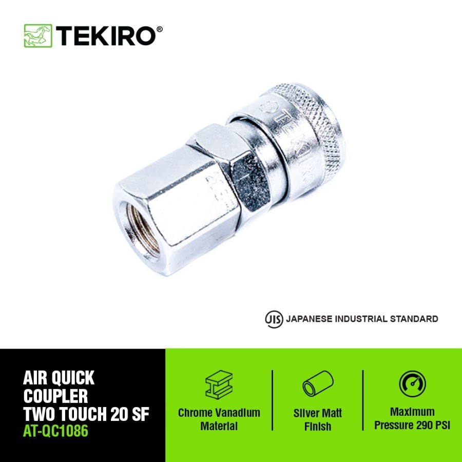 TEKIRO AIR QUICK COUPLER DUA LANGKAH 20 SF TEKIRO / Quick Coupler Tekiro