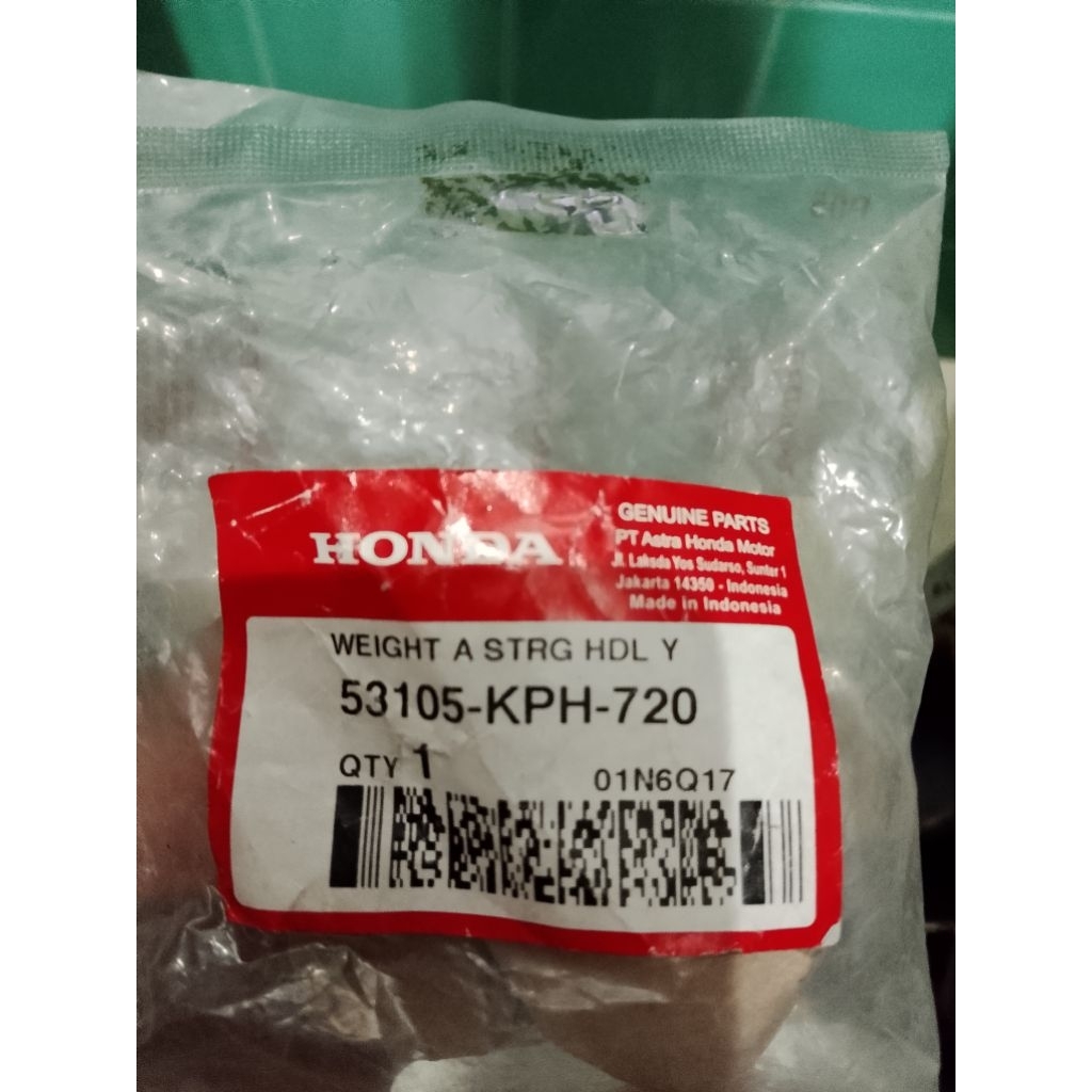 53105-KPH-720 Jalu Stang Honda Karisma, Supra X125, Supra X125 Fi 53105KPH720