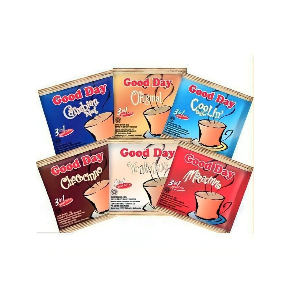 

GOOD DAY MOCHACCHINO& CHOCHOCHINO sachet 20 gram (ISI 10)