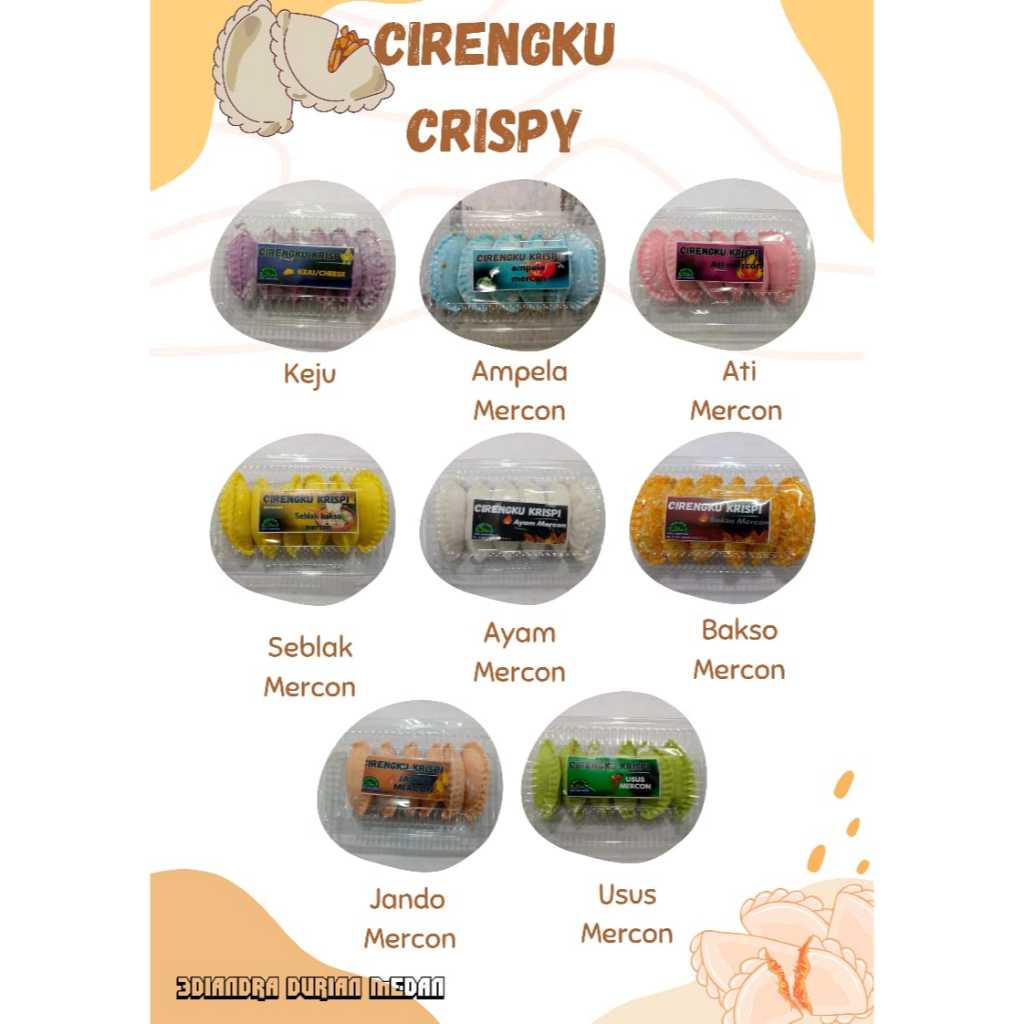 

Cirengku Crispy Pack isi 6