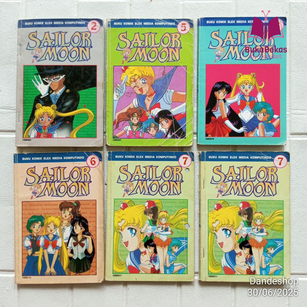 Sailor Moon Komik Warna - Sailormoon Elex Media Bekas Preloved Cabutan