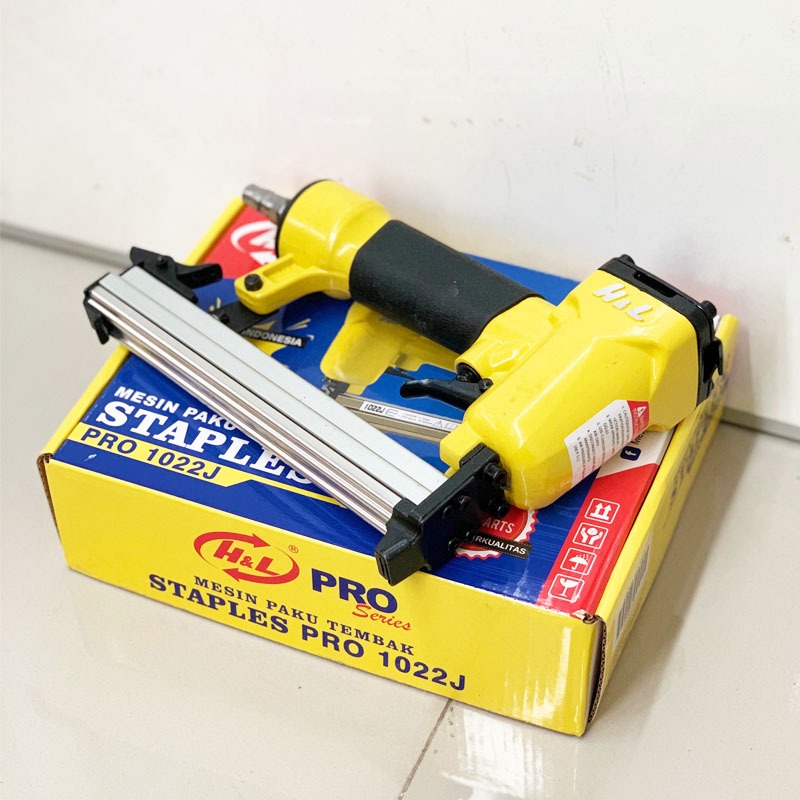 

NRT-PRO STAPLES AIR NAILER MESIN PAKU TEMBAK ANGIN TIPE F30, 1022J, F30 + 422J, F304E, F50, 5057HD