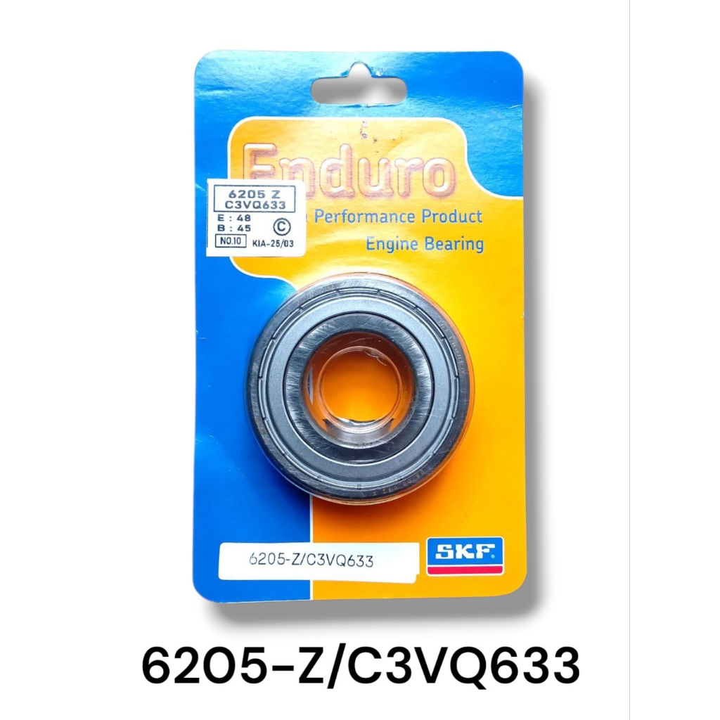 Bearing Laher 6205-Z SKF Enduro C3 High Performance - Laher Kruk As Beat SKF